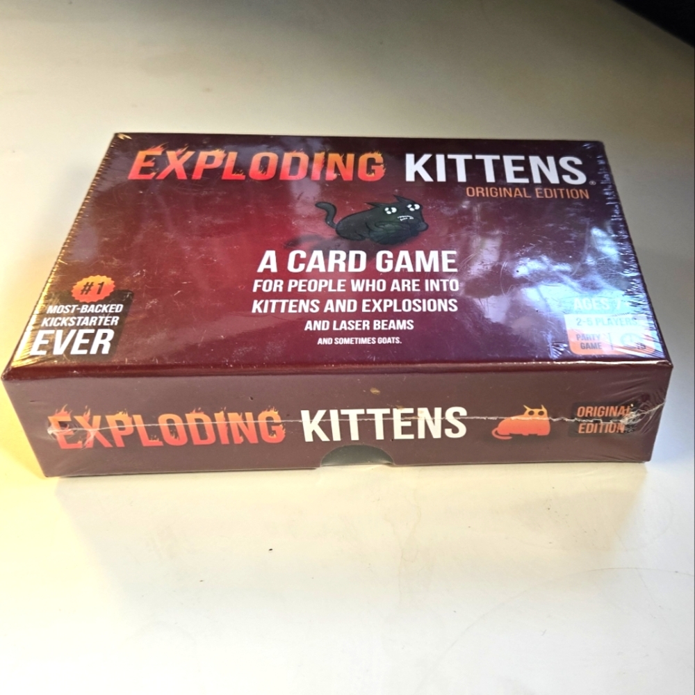 Exploding Kittens Original Edition Card Game - Picture 4 of 4